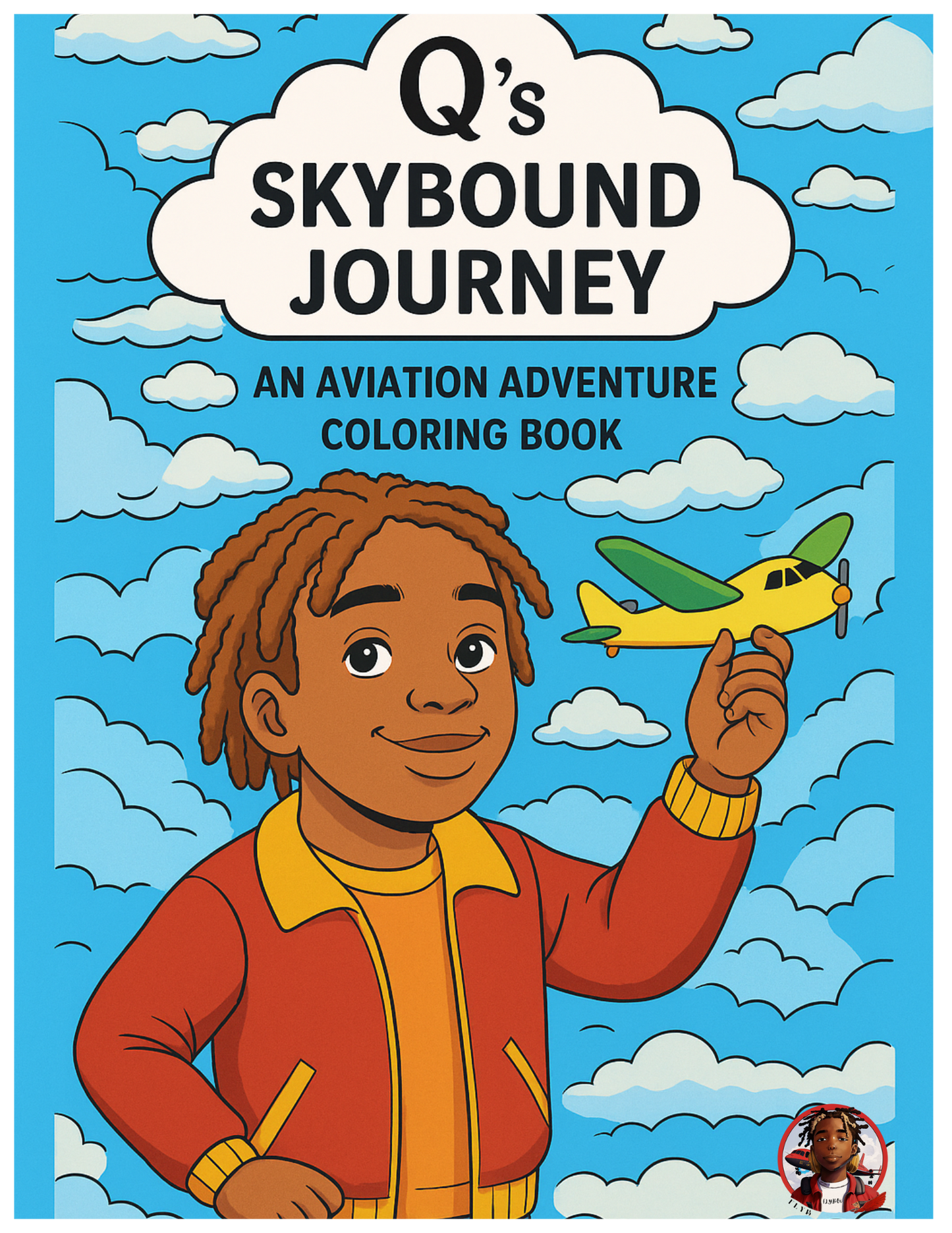 Q's Skybound Journey Coloring Book