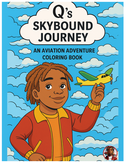 Q's Skybound Journey Coloring Book